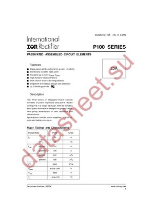 P124 datasheet  